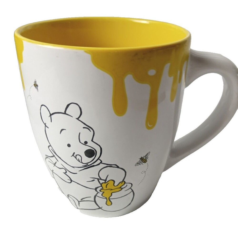 Disney Winnie the Pooh Ceramic Coffee Mug Sweet As Can Bee 25 oz Honey Hunny